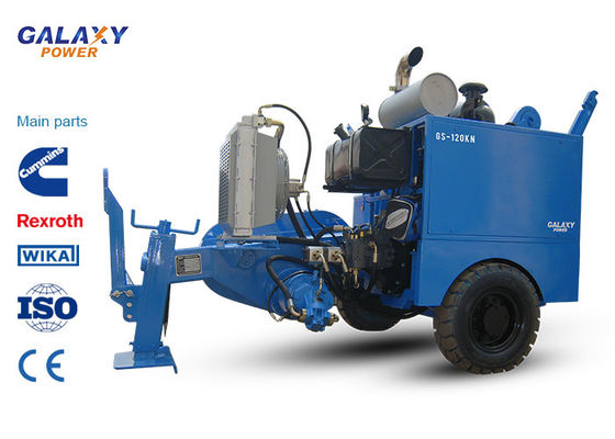 Alambre del motor diesel de imported que tira del tirón intermitente máximo 120kN del equipo