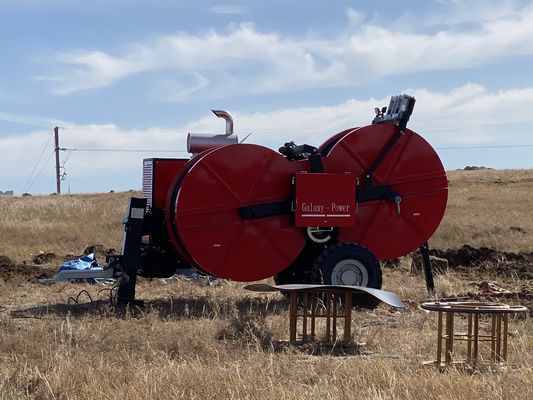 Tirador y tensionador hidráulico de cable de alta calidad de 1x90kN para tendido de líneas eléctricas