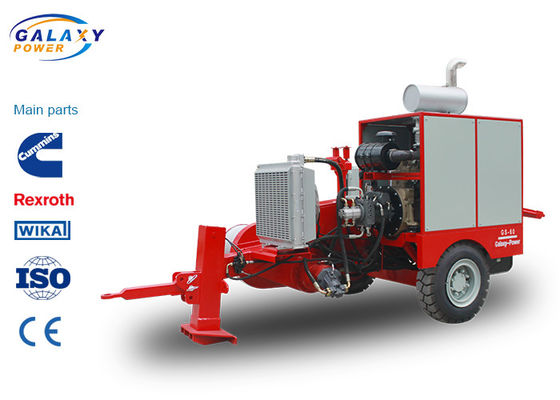 Alambre hidráulico de imported Engine de la polea que ata el equipo con ruidoso bajo