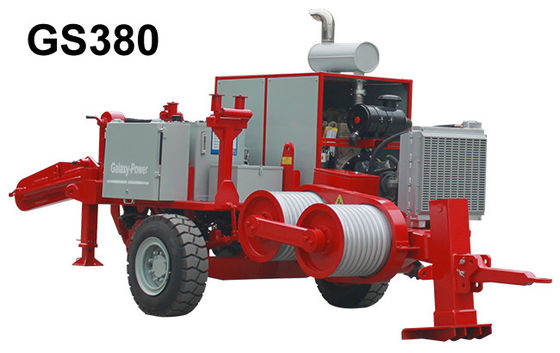 Línea de transmisión de GS380 440kw 590hp que ata la polea hidráulica de imported Engine