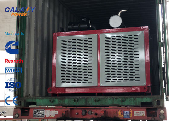 Extractor hydráulico y torno hidráulico 77kw 103hp imported Engine de la rueda doble