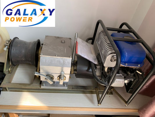 Motor de gas de alta velocidad motor de 5 toneladas motor de gasolina accionado por el eje del cable tirador de ganchos