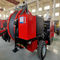 Línea máxima diesel equipo del artículo 2x40KN Overhad del color rojo de Strinnging