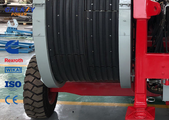 tensor hidráulico Max Intermittent Tension 2x45/1x90kN de 77kw 103hp imported Engine que ata el equipo