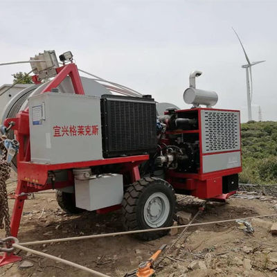 Tensor hidráulico ajustable SA-ZY-30KN para tensado de líneas de transmisión de 500KV