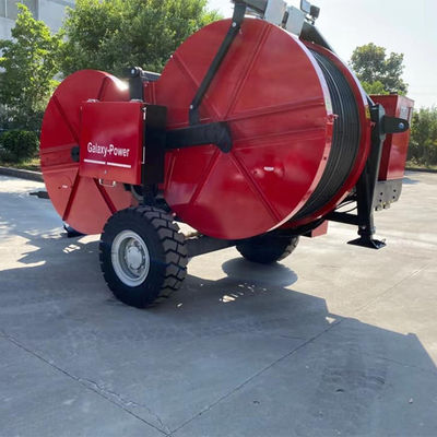 Conductores gemelos 8 Ton Hydraulic Cable Tensioner Diesel imported Engine