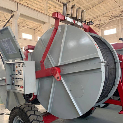 GL2X40 KN Máquina de tracción de líneas aéreas de alta tensión de doble conductor