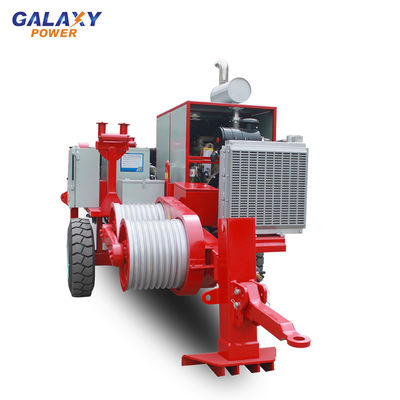 cable 12t que tira de la línea de transmisión extractor hydráulico del equipo 129kw 173hp