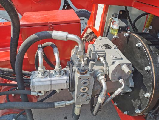 Línea de transmisión del extractor hydráulico de 90KN 118kW (158hp) que ata el equipo