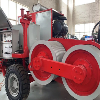 Conductor Hydraulic Cable Puller de 380KN 4&6-Bundle que ata el equipo