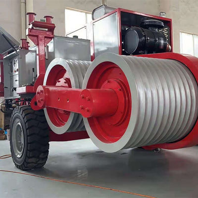 Línea eléctrica de arriba de 16 conductores de Ton Tensioner 4 que ata el equipo