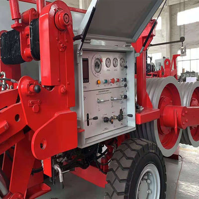 16 Ton Bull-Wheel 10 acanala el equipo de encadenación de arriba del extractor hydráulico