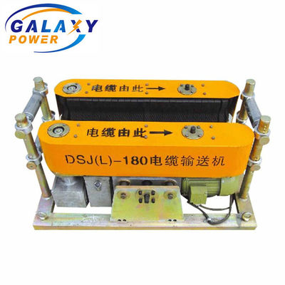 Empujador de cables de motor eléctrico de 2x1.10 Kw para una colocación suave y precisa del cable