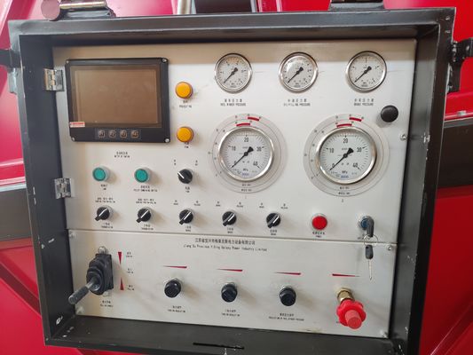 línea de transmisión de 77kw 103hp 60KN equipo con número de 7 surcos