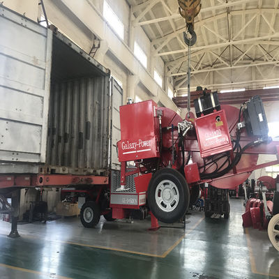 Tensor hidráulico aéreo de la transmisión SA-ZY-1x30KN que ata la máquina