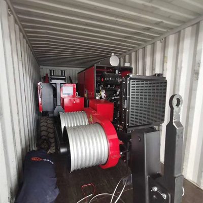 Aerical que ata 22T la máquina hidráulica del torno del tirador del cable 239KW (320hp)