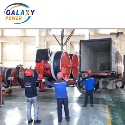 2.6km/H cable de encadenación hidráulico del equipo 35KN que tira del tirador de Teniosner de la máquina