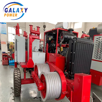 77kw diesel 103hp 400m m Bull 4 Ton Transmission Line Stringing Equipment