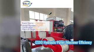 Tensor de extractor hidráulico GS90 para tendido de líneas aéreas